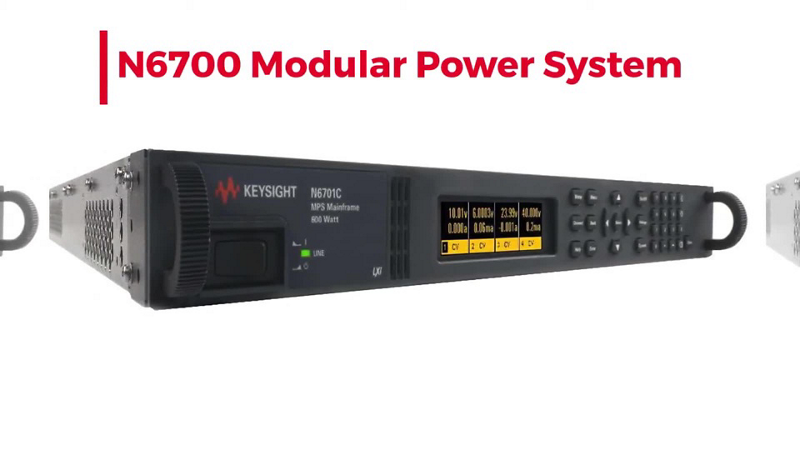Introducing Keysight's N6700C Modular System Power Supply
